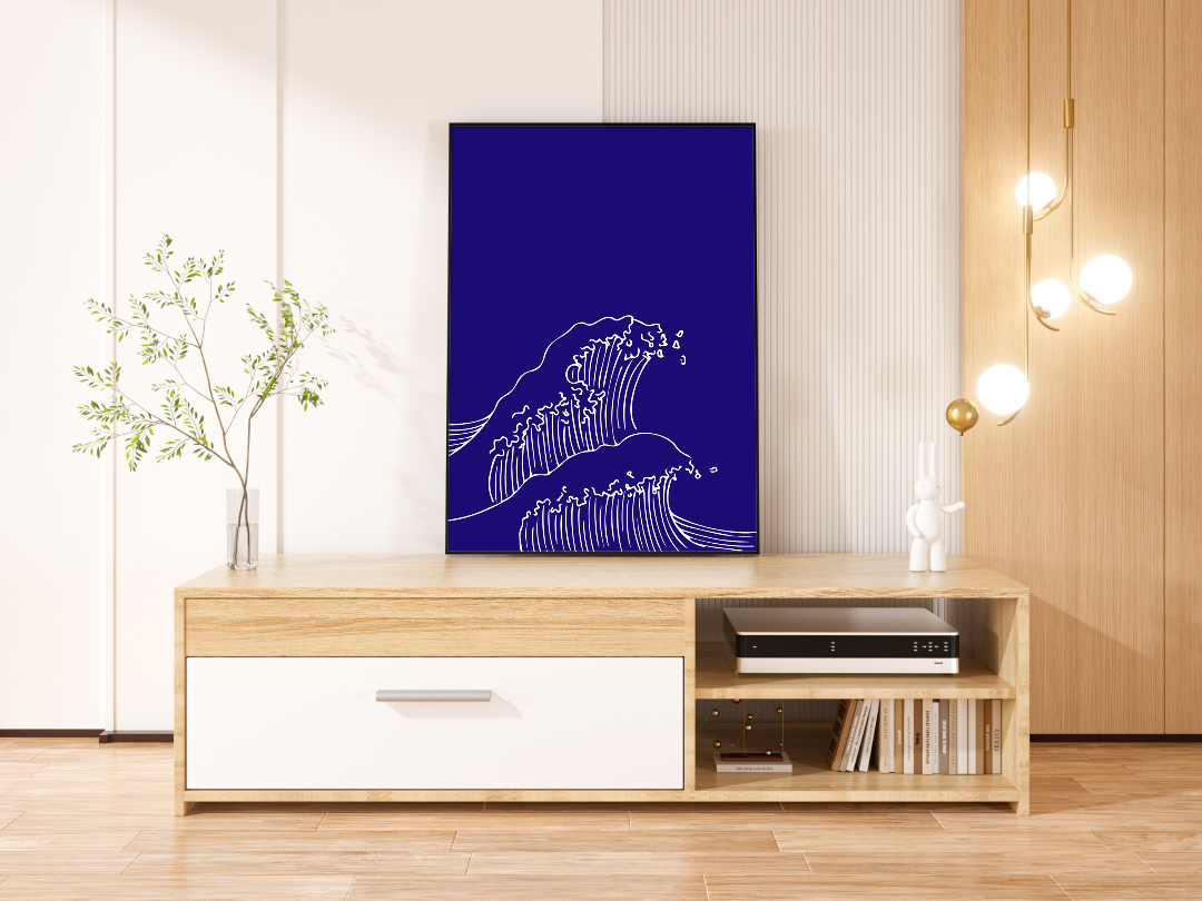 101-big-frame-on-shelf - Visivus