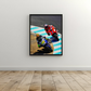 11-frame-on-a-wall-above-a-wooden-floor - Visivus